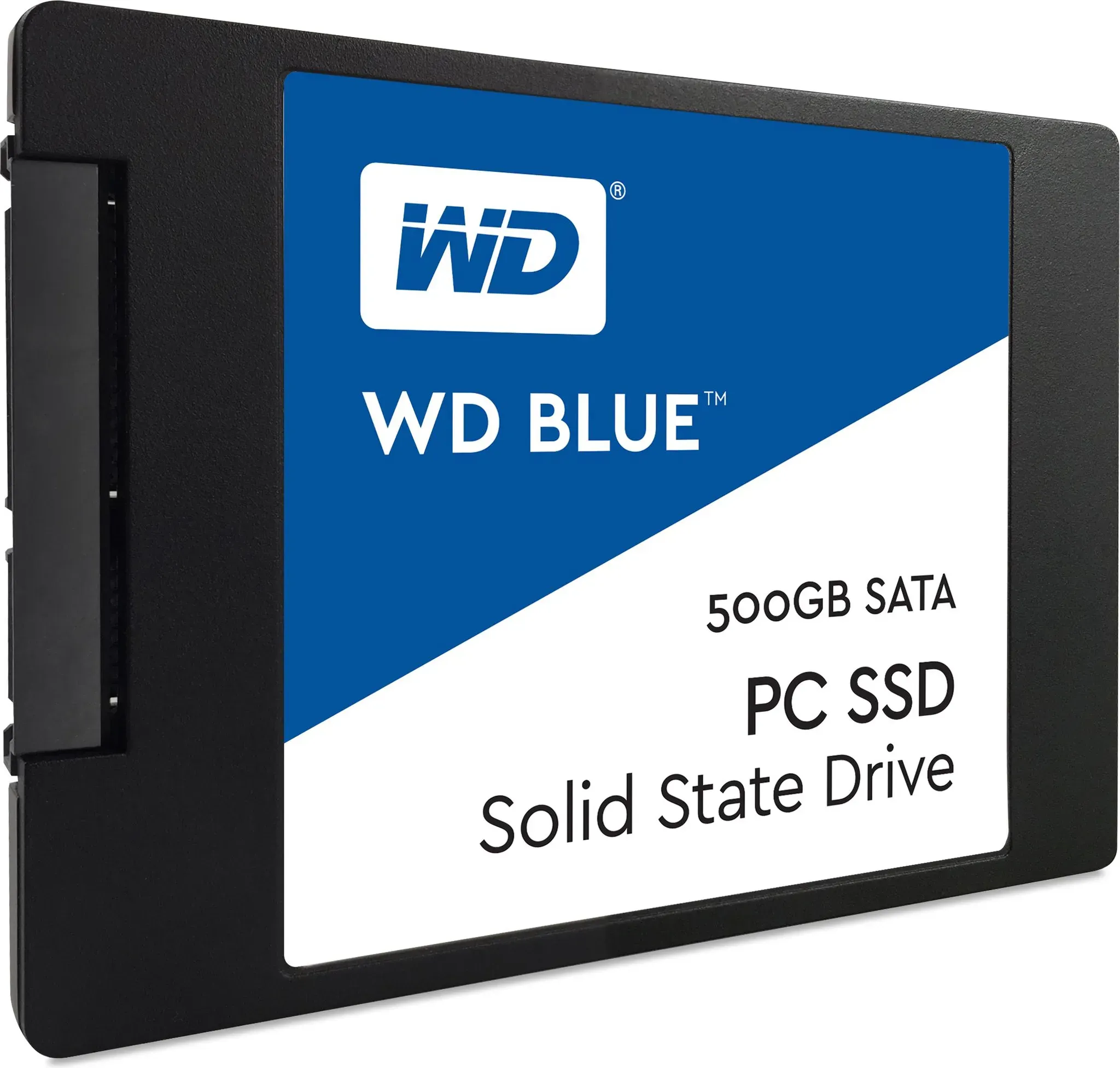 WD Blue PC SSD WDS500G1B0A - SSD - 500 GB - intern - 2.5 (6.4 cm) - SATA 6Gb/s