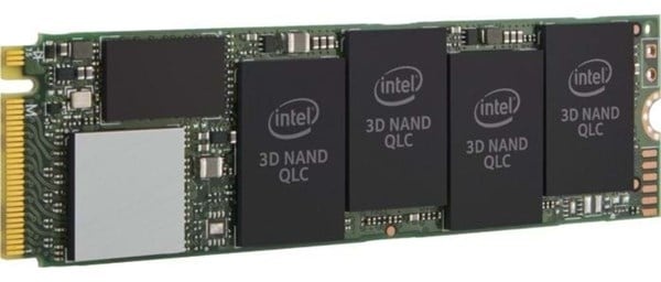 Intel Solid-State Drive 600p Series - SSD - verschlüsselt - 512GB - intern - M.2 2280 - PCI Express 3.0 x4 (NVMe) - 256-Bit-AES (SSDPEKNW512G801)
