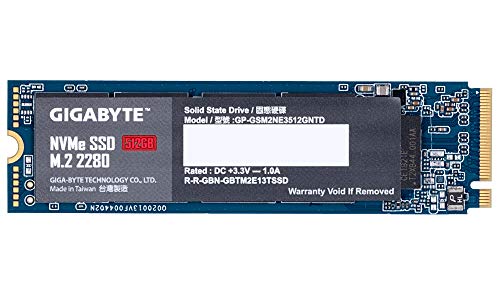 Gigabyte NVMe SSD 512GB (GP-GSM2NE3512GNTD)