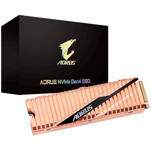 Gigabyte Aorus NVMe Gen4 SSD 500GB, M.2 (GP-ASM2NE6500GTTD)