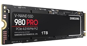 Samsung 980 PRO 1 TB SSD intern