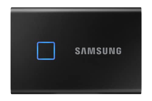 Samsung Portable SSD T7 Touch schwarz 1TB, USB-C 3.1 (MU-PC1T0K)