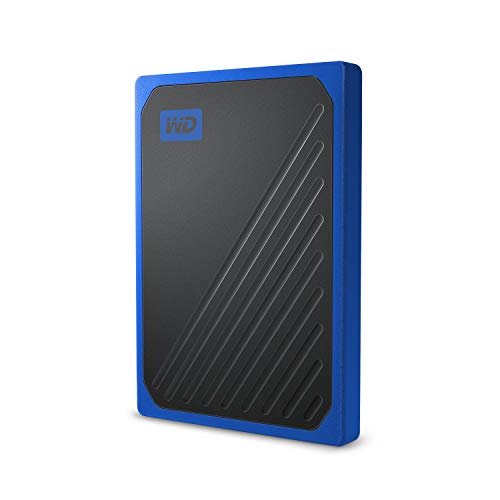 Western Digital My Passport Go 500GB USB 3.0 schwarz/blau (WDBMCG5000ABT-WESN)
